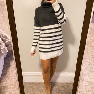 Tunic sweater dress